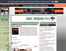 Tablet Screenshot of macaudiopro.digitalmedianet.com
