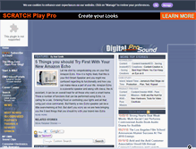 Tablet Screenshot of digitalprosound.digitalmedianet.com